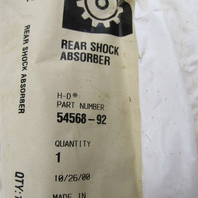 Pair of Harley Davidson OEM Chrome Rear Shock Absorbers 11.75" 92-03 5
