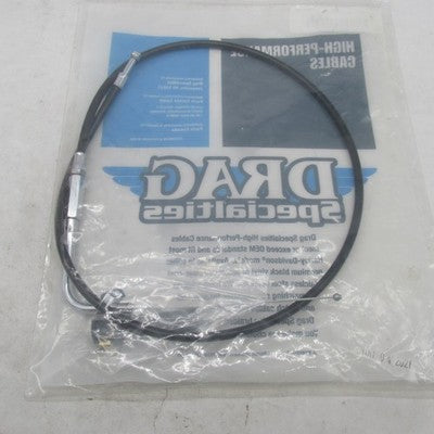 Drag Specialties Black Vinyl 30.75" Throttle Cable 0650-0329 4332500B