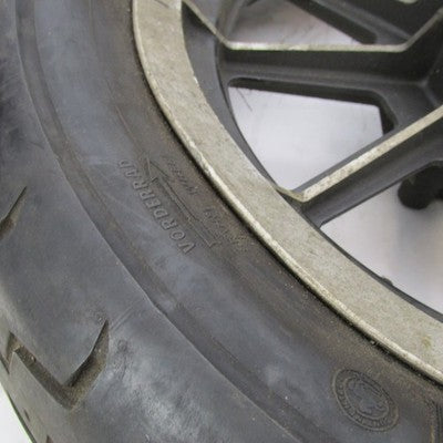 Harley OEM 87-99 Touring 10-Spoke 16x3" Front Mag Wheel *DAMAGED* 4349