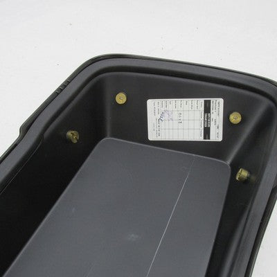Harley OEM 05-13 Touring Right Saddlebag Lid Black Cherry Stripe 90627