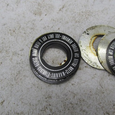 Lot of 7 Harley Davidson OEM Brake Master Cylinder Warning Decal Discs