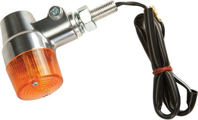 K & S Aluminum Marker Lights Style #3 - Chrome Amber 25-8607