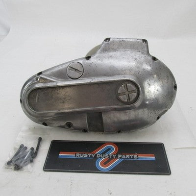 Harley VTG OEM 71-76 Sportster XL Polished Outer Primary Cover w/ Bolt