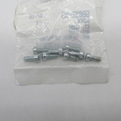 Lot of 8 Harley-Davidson OEM NOS Fillister Head Machine Screws 68052-9