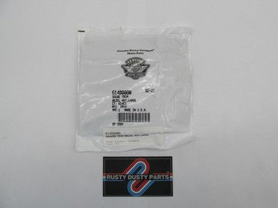 Harley-Davidson OEM NOS Large Gauge Trim Bezel Assembly, Chrome 614000