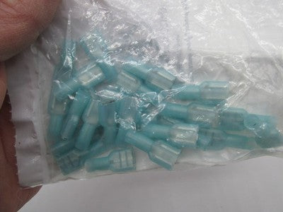 Lot of 25 Namz NOS .25 Female Quick Disconnect 16-14 Gauge Wire 2120-0