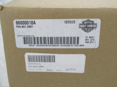 Harley-Davidson Genuine OEM NOS Touring Battery Box Tray Assembly 6600