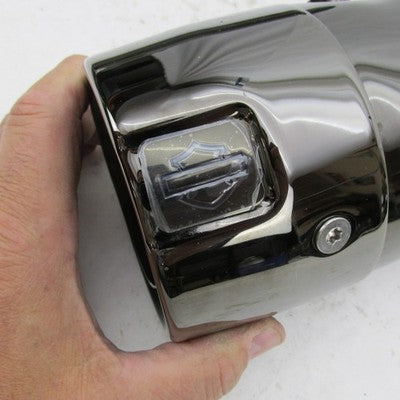 Set of Harley OEM Stock 17-24 CVO Scorched Chrome Mufflers w/ Crossove