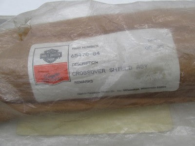 Harley-Davidson Genuine NOS Crossover Exhaust Shield Assembly 65474-85