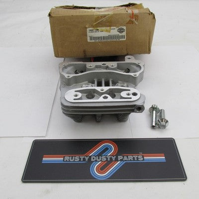 Harley Davidson OEM Sportster 883 Silver Rear Cylinder Head w/ Valves