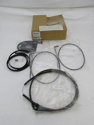 LA Choppers Handlebar 12-14" Ape Hanger Cable Kit Harley FXDB LA-8210K