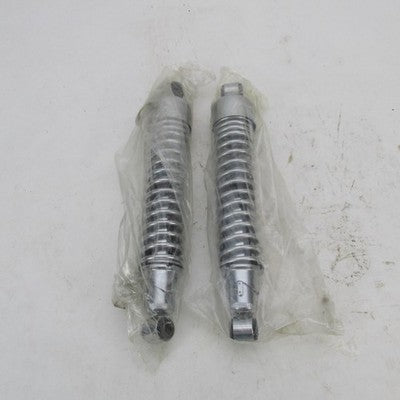 Pair of Harley Davidson OEM Chrome Springs Rear Shocks Sportster 1989+