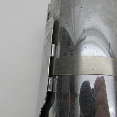 Pair of Harley OEM Softail Chrome Catalyst Mufflers w/ Shields 65872-0