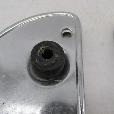 Pair of Harley-Davidson OEM Half-Moon 12.5" Footboard Pans Floorboard