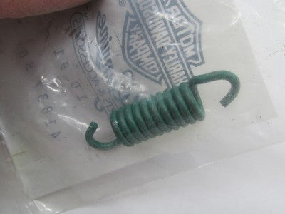 Harley Davidson Genuine NOS Rear Brake Shoe Spring 41837-58