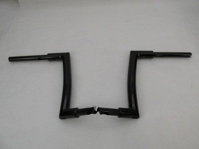 Fat Baggers NOS NIB EZ Install Flat Top Handlebars 12" Black 0601-5463