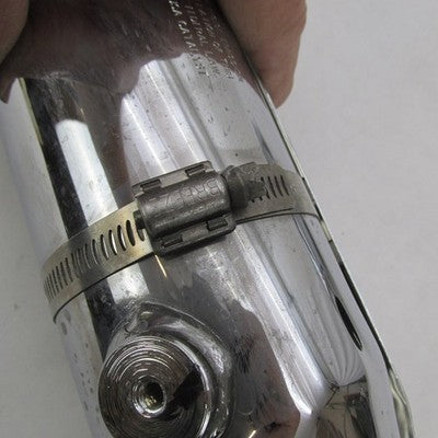 Pair Harley OEM Chrome Catalytic Slip-On Exhaust Mufflers FXST 08-17 6