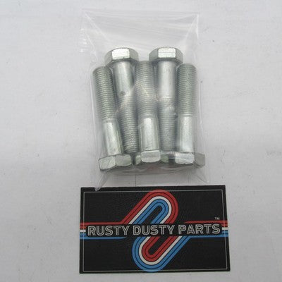 Lot of 5 Harley-Davidson OEM NOS 1/2"-20 x 2-1/4" Hex Head Screws 3958