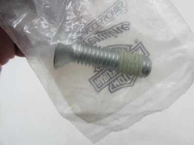 1 NOS OEM Harley Davidson 7/16"-14 x 1-3/4" Hex Socket Flat Head Screw
