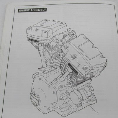 Harley-Davidson Genuine Official 2007 FLHRSE3 Model Parts Catalog 9943