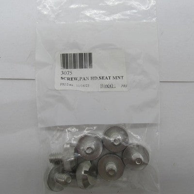 QTY 1 Single Harley Davidson OEM NOS Pan Head Seat Mounting Screw 3075