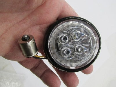 Ciro Fang NOS Signal Light Inserts Amber Black NIB 2040-2208