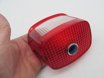 Harley Davidson Genuine  Rear Taillight Brake Lens Housing w/ Blue Jew