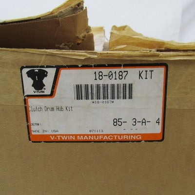 V-Twin NIB Harley Davidson Clutch Drum Hub Kit 18-0187