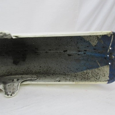 Harley OEM 00-13 Touring Road King Front Fender White w/ Blue Pinstrip