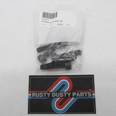 Lot of 5 Harley-Davidson OEM NOS Black Hex Socket Head Cap Screw 3385M