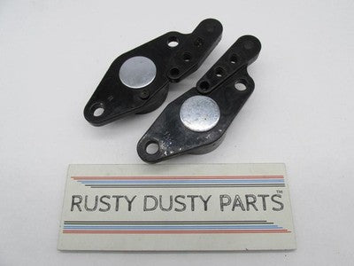 Pair of Harley-Davidson Black Swingarm Pivot Frame Mounts