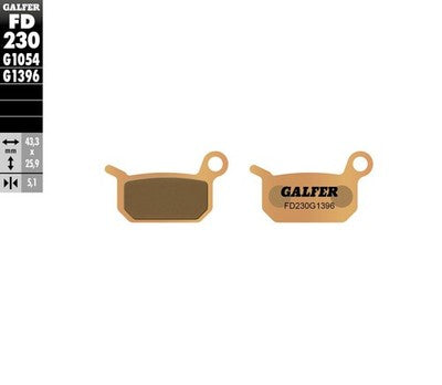 Galfer Sintered Brake Pads for Offroad Front/Rear FD230G1396