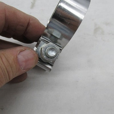 Pair of Harley Davidson OEM 1.75" Exhaust Muffler Clamps 65296-95