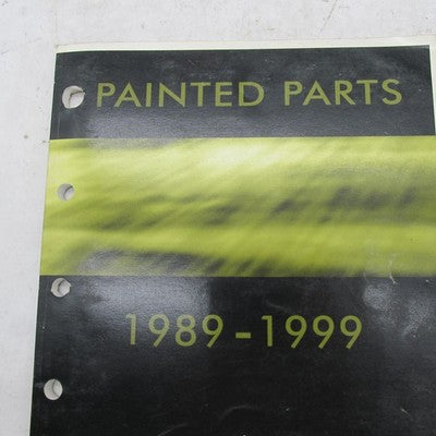 Harley Davidson Official Factory 1989-1999 Painted Catalog Manual Book