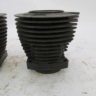 Harley Davidson Pair of Ironhead Sportster Cylinder Jugs Stock Bore 3.