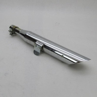 Harley Screamin Eagle II Chrome Muffler Exhaust Slash Cut 00-06 Softai