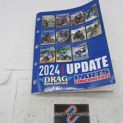 Drag Specialties Parts Unlimited 2024 Update Parts Catalog 9901-3354