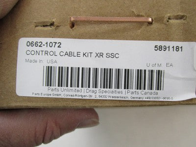 Magnum Shielding NOS XR Handlebar Installation Kit - SS/Chrome 0662-10