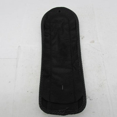Mustang Harley 15" x 5" Studded Black Vinyl Fender Bib