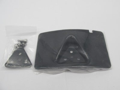 Custom Dynamics NOS Harley Radius Laydown Plate Frame Mount, Black 203