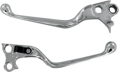 Drag Specialties Wide Blade Lever Set Chrome 0610-0126