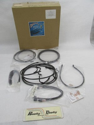 Magnum Black Pearl Handlebar Install Kit for 12"-14" Bars FLHTK 0610-1