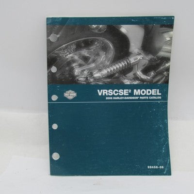 Harley-Davidson Official Factory 2006 VRSCSE2 Model Parts Catalog 9945