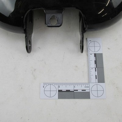 Harley Davidson Side Fill Gas Fuel Tank Softail Black "F** The Police"