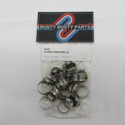 Lot of 12 Harley-Davidson OEM NOS Worm Drive Hose Clamps 9946