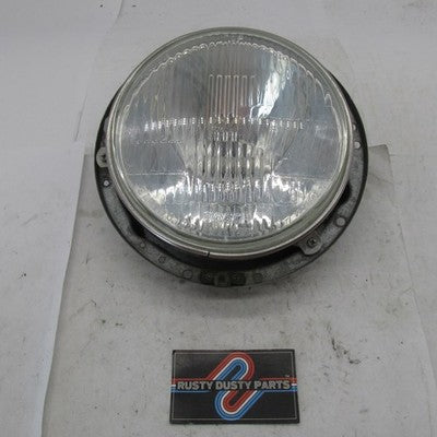Harley Stock Touring Headlamp Mounting Bucket w/ Bosch Germany H4 7" H