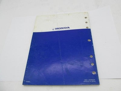 Honda Official Factory 1984-1985 ATC125M Trike Three Wheeler Service S