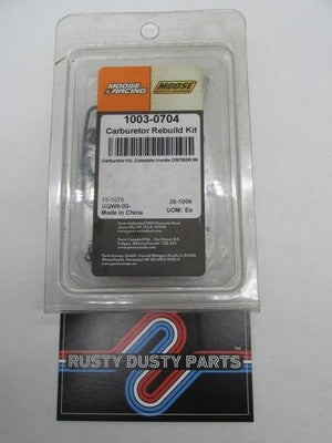 Moose Racing Carburetor Rebuild Kit for 2005 CRF250R 1003-0704