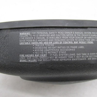 Harley Davidson OEM Wrinkle Black Oval Football Air Cleaner Cover 2909