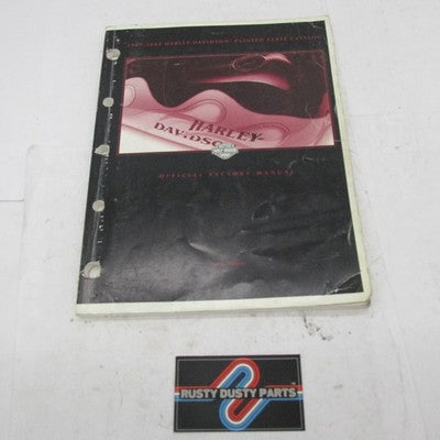 Harley Davidson Official Factory 1989-2002 Painted Parts Catalog 99489